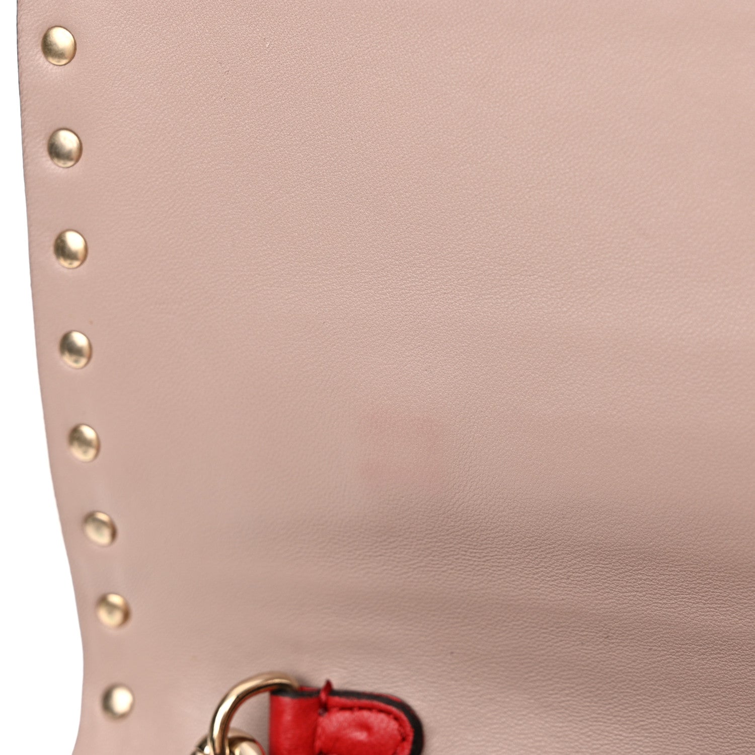 Valentino Garavani Nappa Rockstud Wristlet Clutch Rosso Valentino 12 of 13