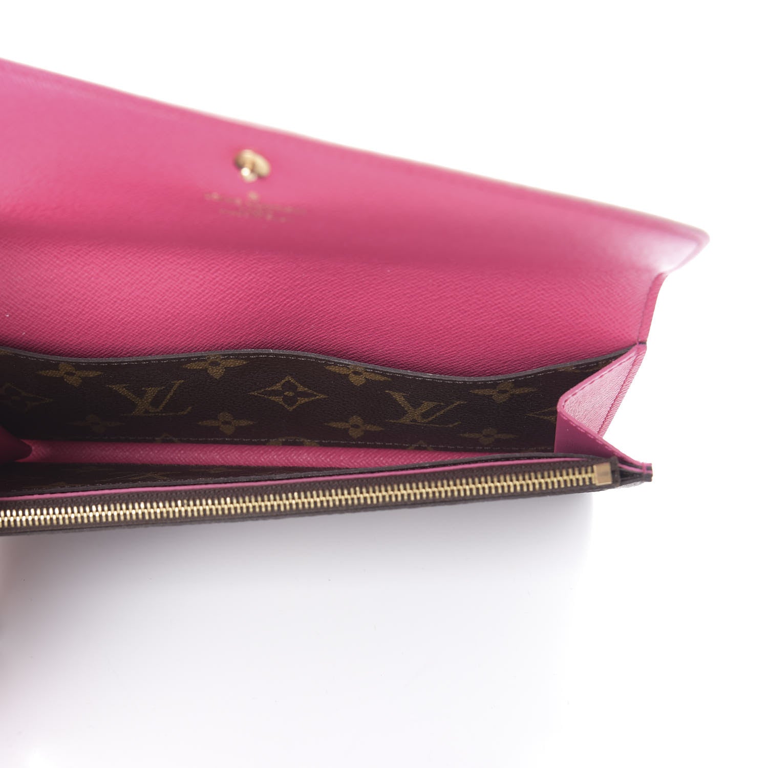 Louis Vuitton Monogram Bloom Flower Emilie Wallet 5 of 6