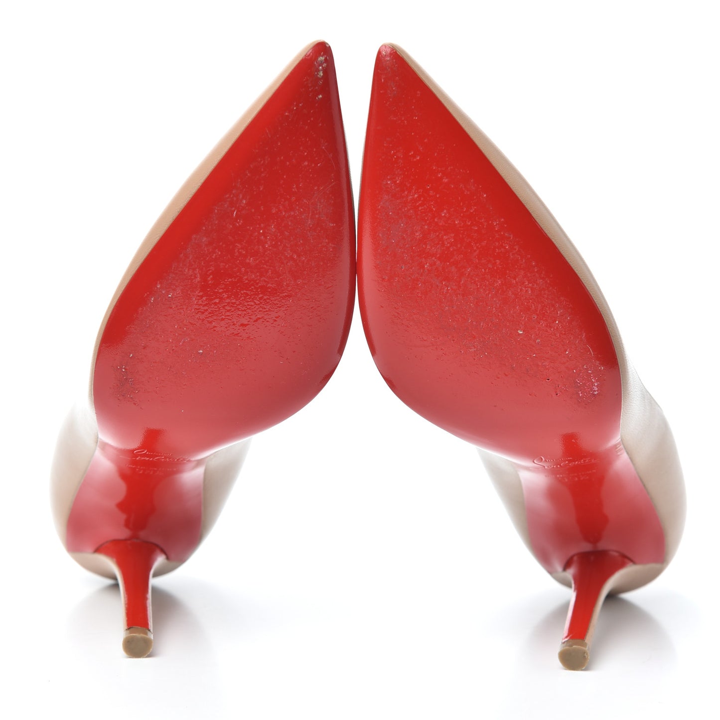 Nappa Apostrophy 100 Pumps 39.5 Nude