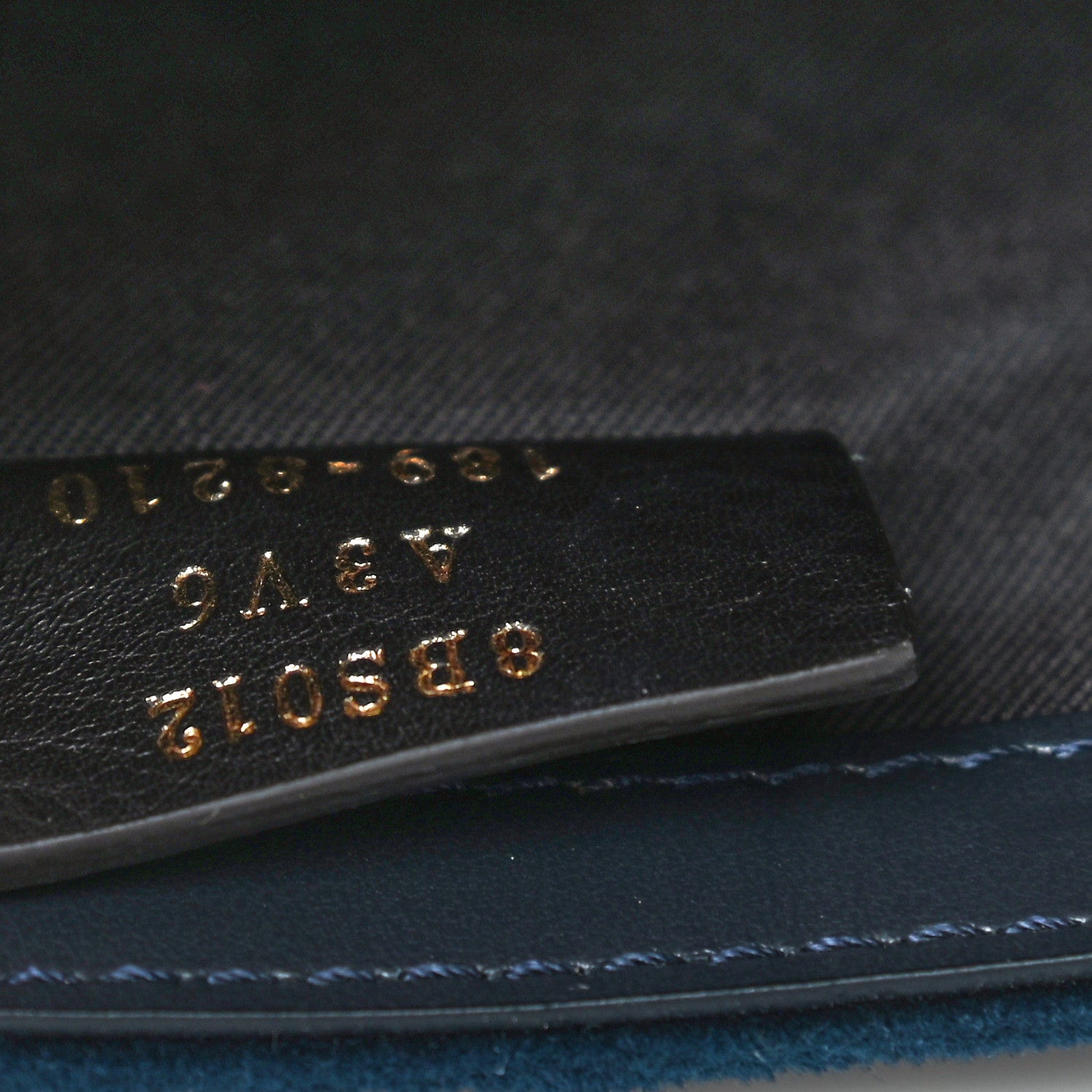 Fendi Velvet F is Fendi Wallet on Chain Blue 8 of 17
