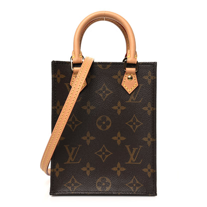 Louis Vuitton Monogram Petit Sac Plat 1 of 9