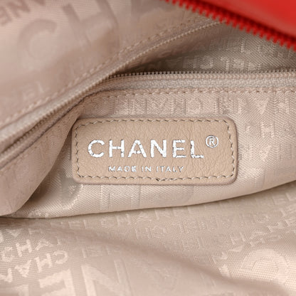 Chanel Lambskin Medium Ultimate Soft Tote Red 6 of 12