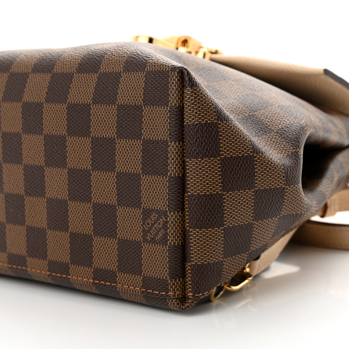 Damier Ebene Clapton Backpack Creme