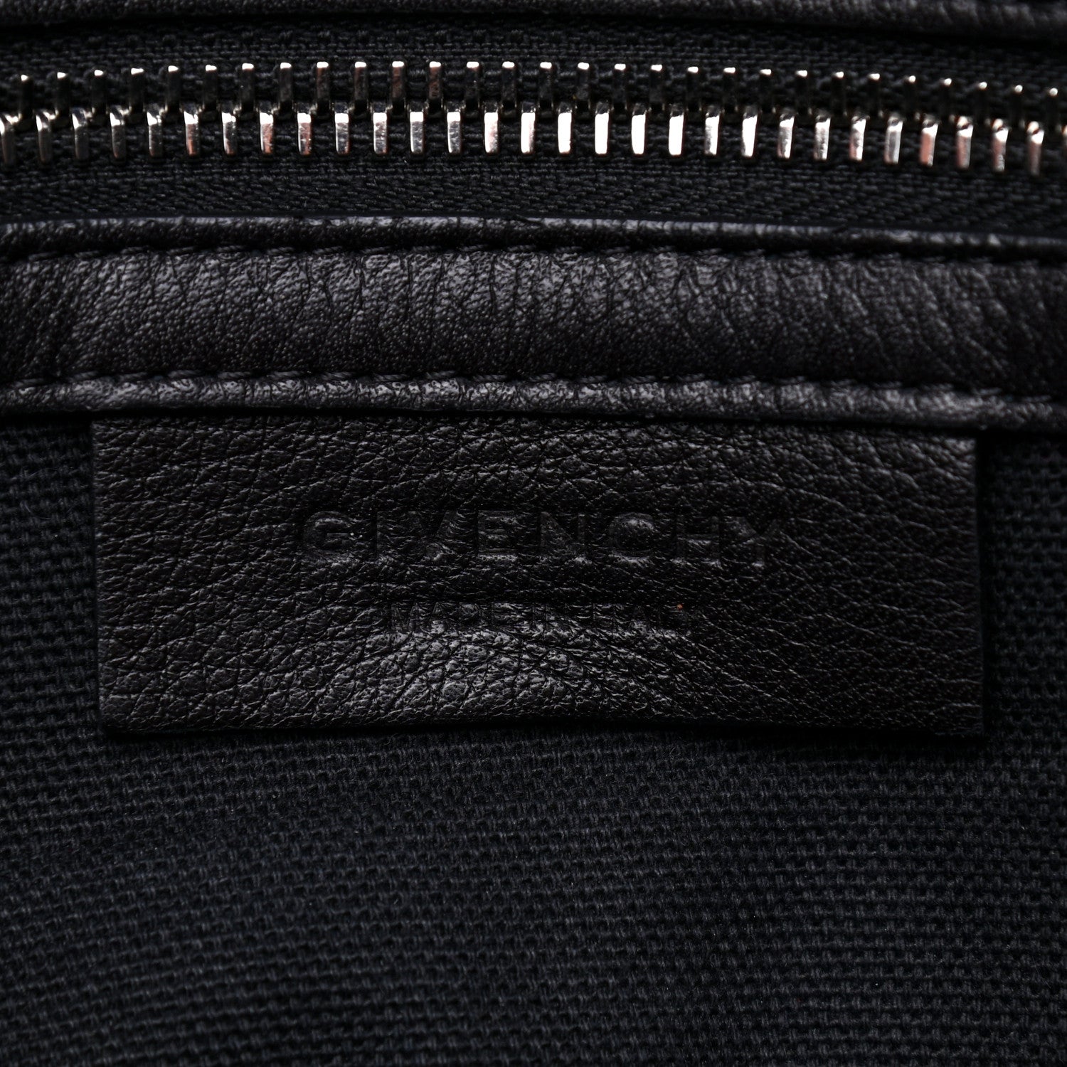 Givenchy Waxy Grained Calfskin Medium Pandora Pure Flap Bag Black 8 of 9