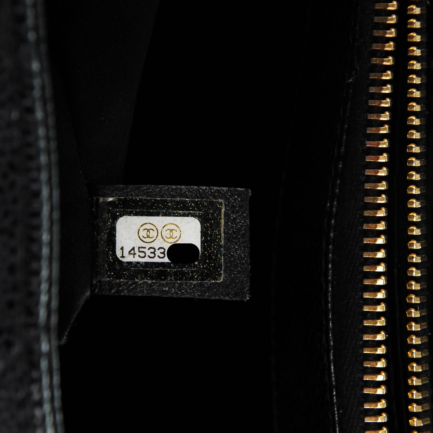 Chanel Caviar Grand Shopping Tote GST Black 7 of 7
