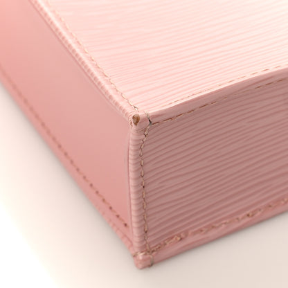 Louis Vuitton Epi Petit Sac Plat Rose Ballerine 7 of 9