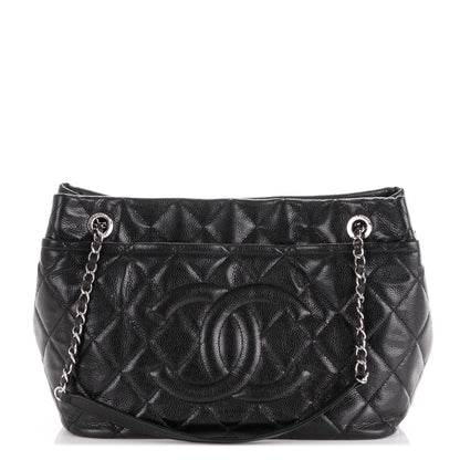 Chanel Caviar Quilted Timeless CC Soft Tote Black 1 of 7