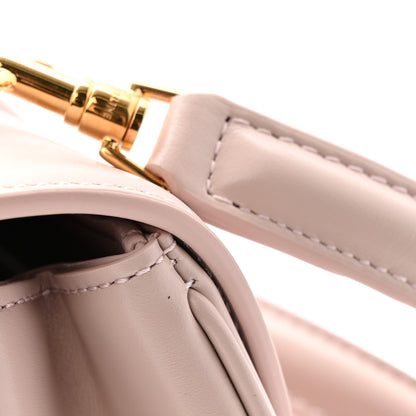 Celine Satinated Calfskin Mini 16 Top Handle Bag Bleached Pink 11 of 12