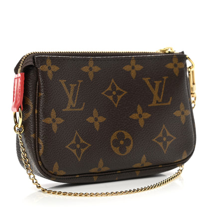 Louis Vuitton Monogram 2020 Christmas Animation Bumper Cars Mini Pochette Accessories Coquelicot 3 of 7