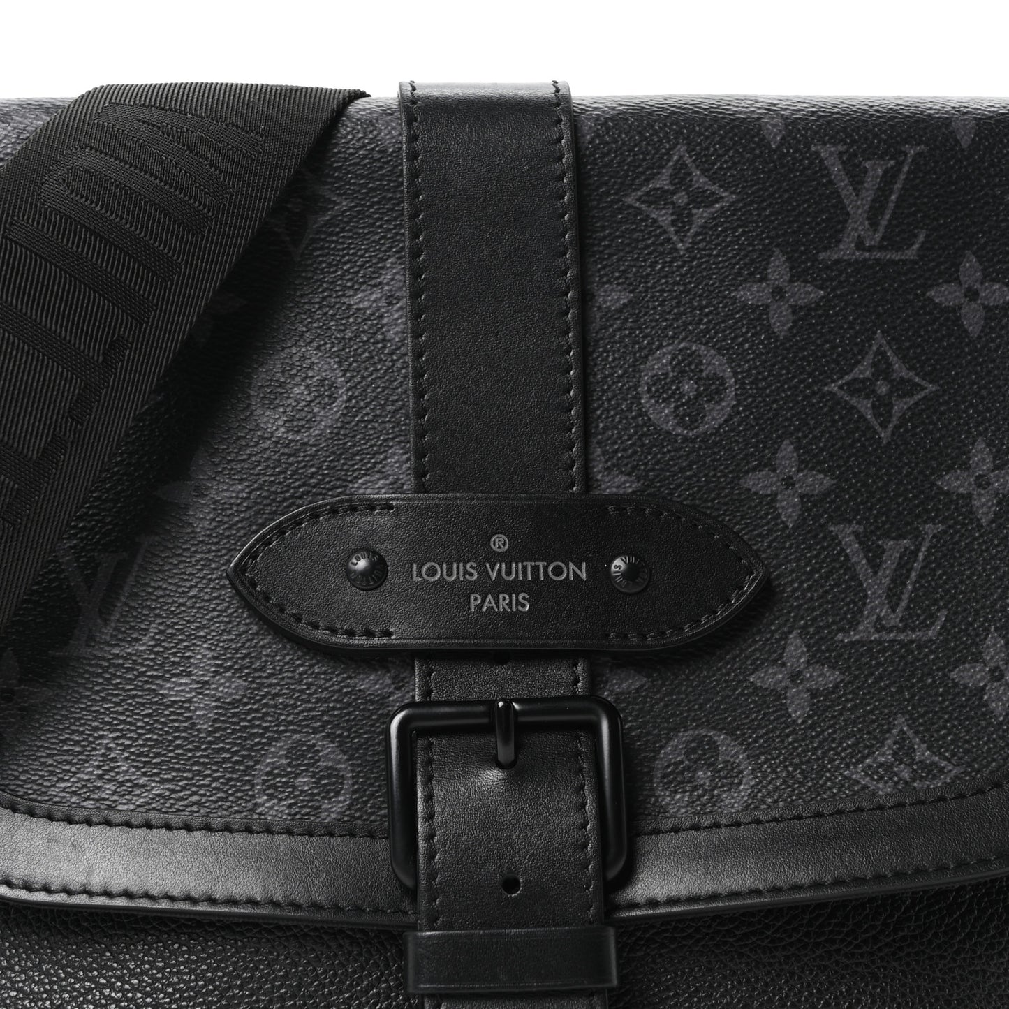 Monogram Eclipse Saumur Messenger NV Black