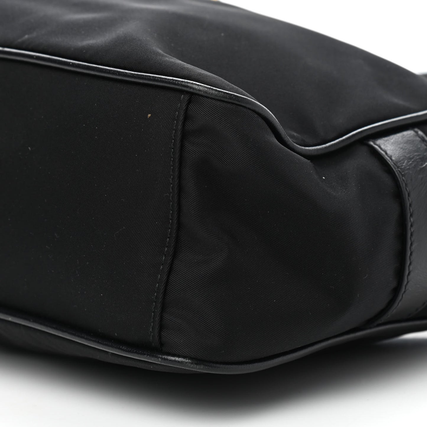 Nylon Tessuto Vela Crossbody Bag Black