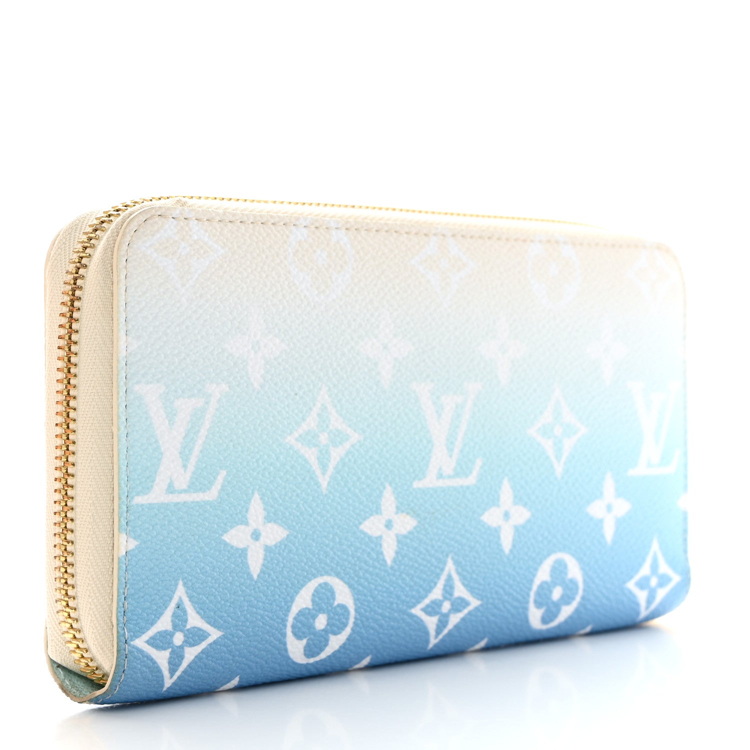 Louis Vuitton Monogram Giant By The Pool Zippy Wallet Blue 4 of 9