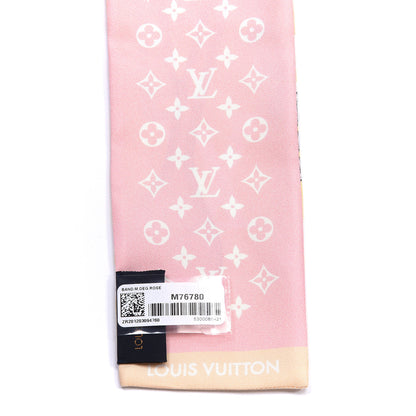 Louis Vuitton Silk Monogram Gradient By The Pool Bandeau Pink 3 of 3