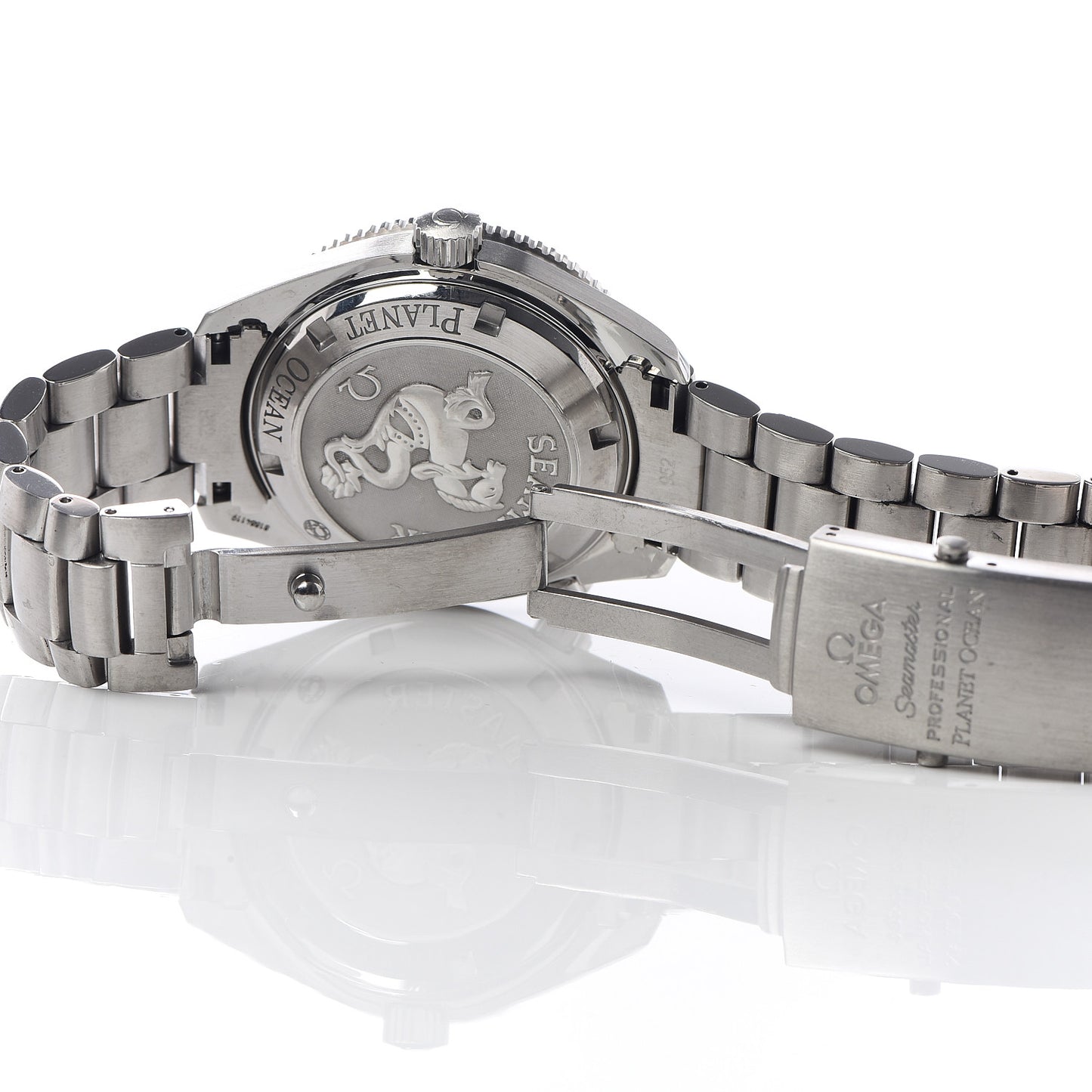 Stainless Steel 40mm Seamaster Planet Ocean Diver Automatic Watch Black 232.30.46.21.01.001