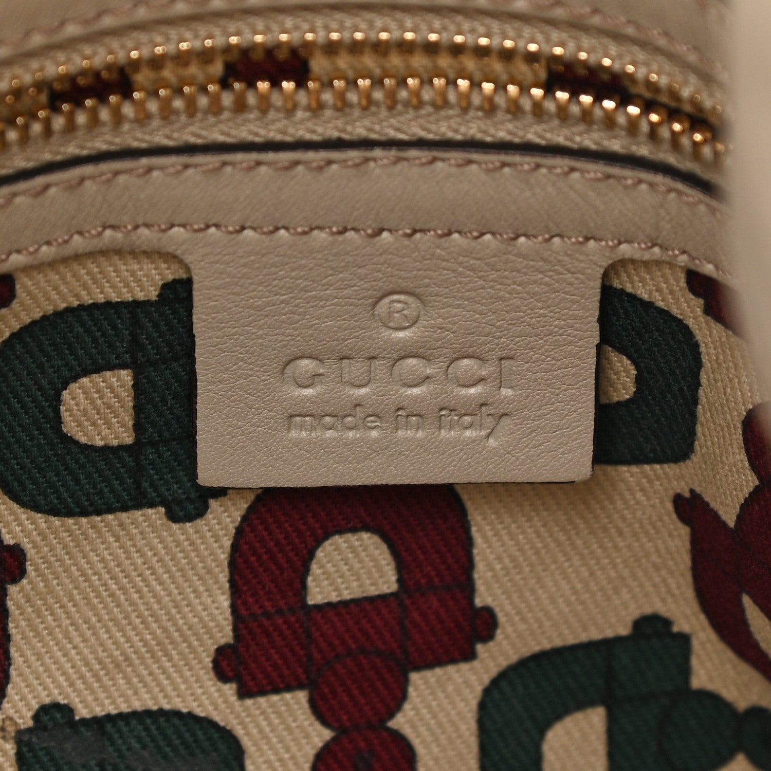 Gucci Guccissima Medium Hysteria Top Handle Bag Off White 6 of 11