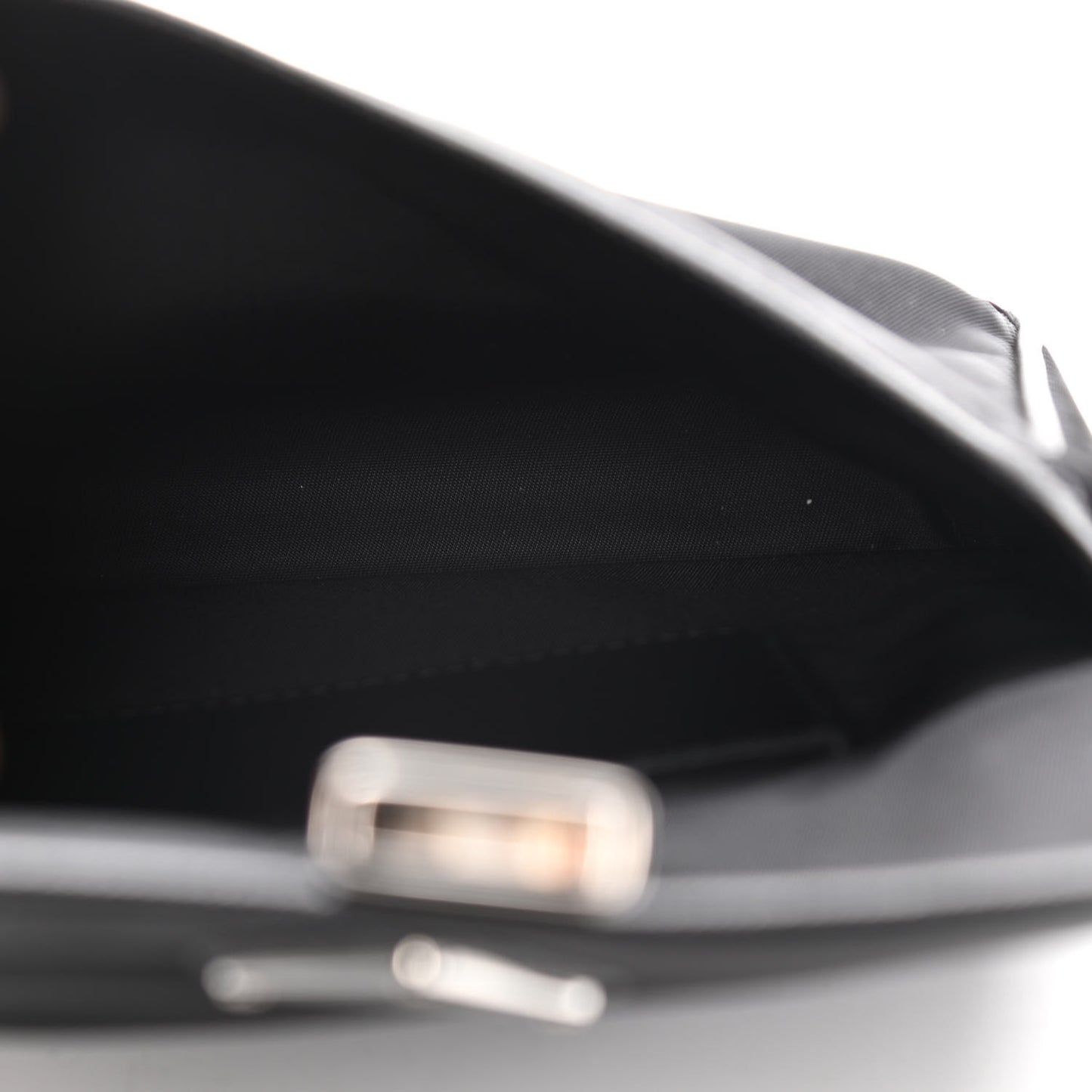 Re-Nylon Saffiano Smartphone Case Crossbody Black