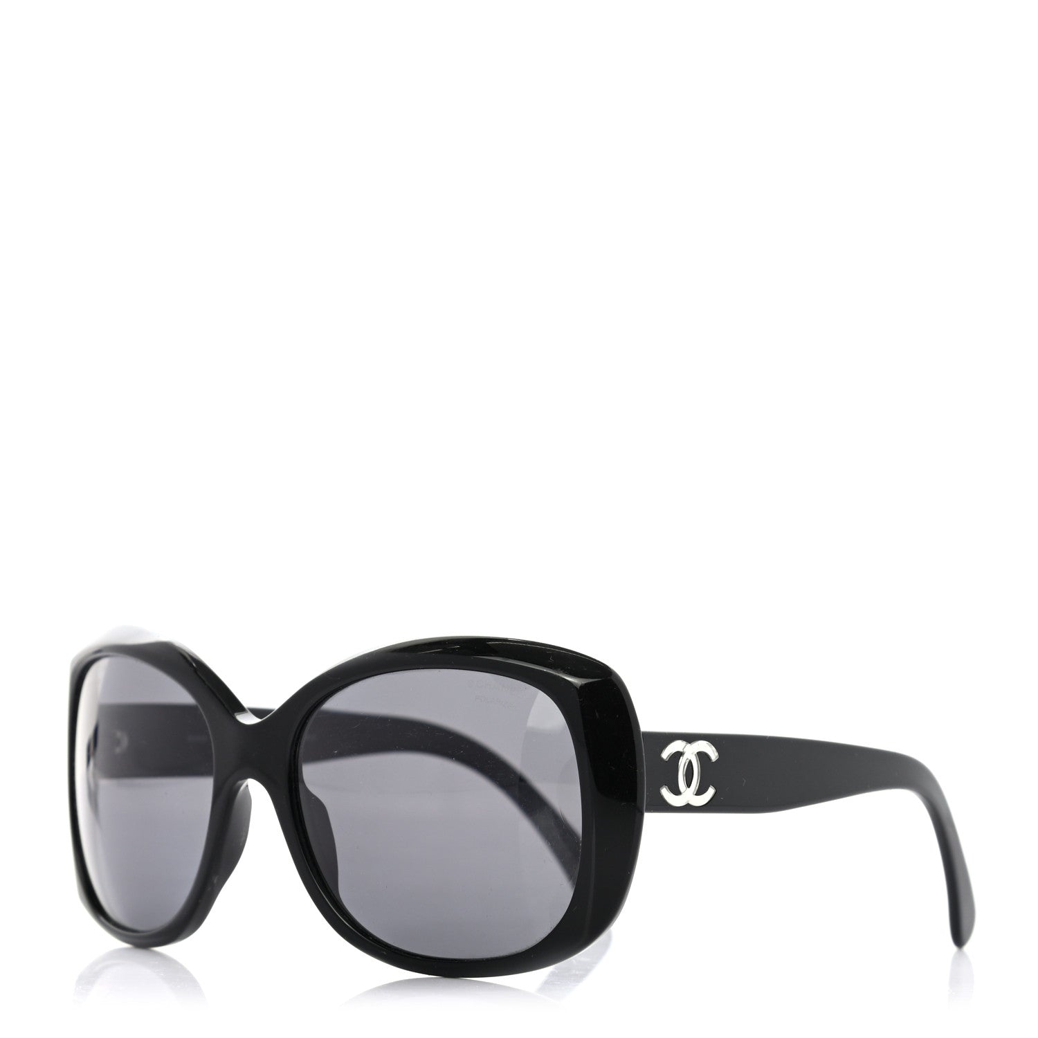 Chanel Acetate CC Sunglasses 5183 Black 1 of 7