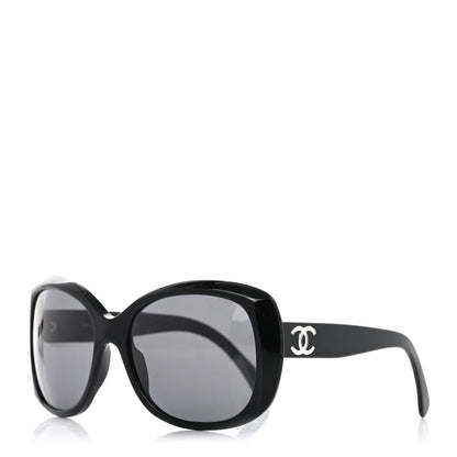 Chanel Acetate CC Sunglasses 5183 Black 1 of 7