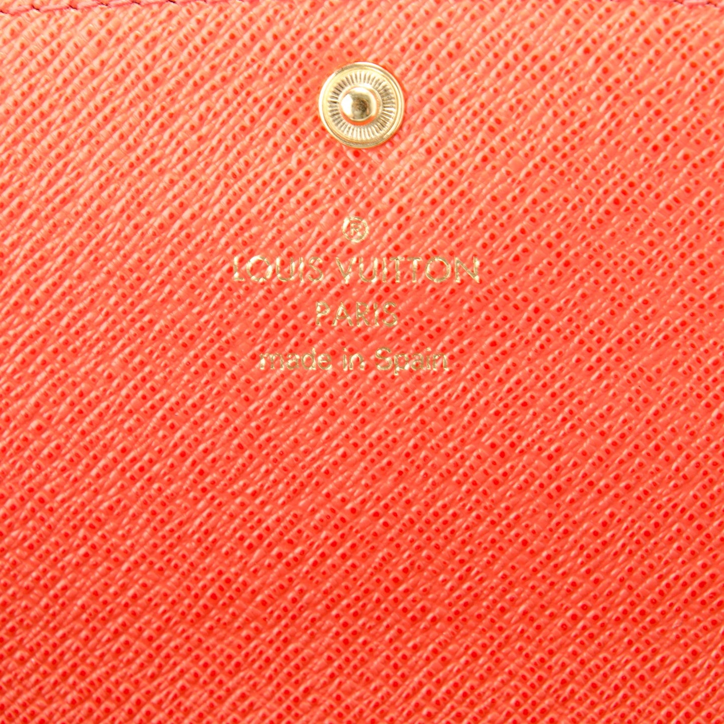Monogram Emilie Wallet Poppy