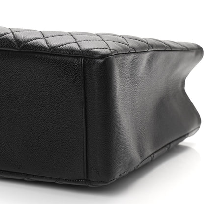 Chanel Caviar Quilted Grand Shopping Tote GST Black 10 of 10