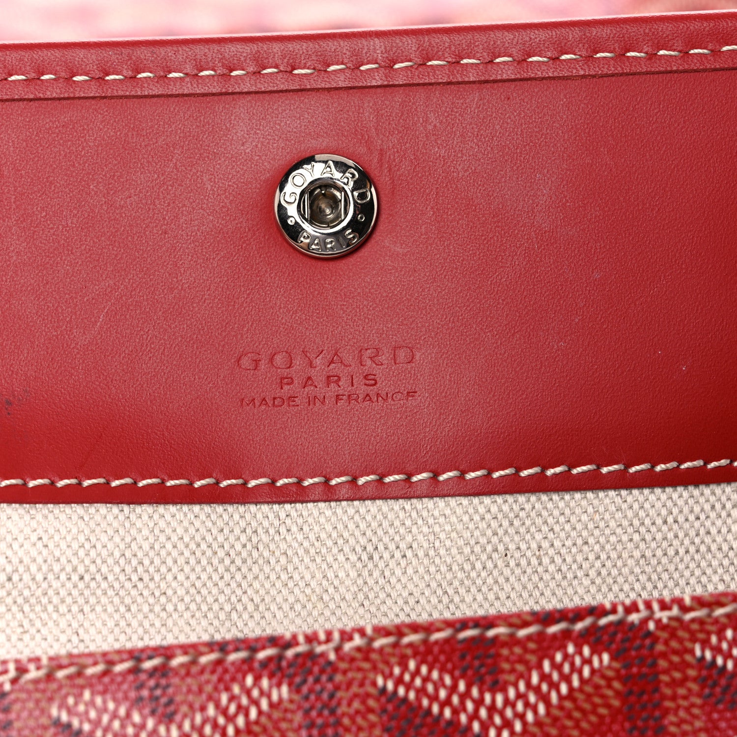 Goyard Goyardine Saint Louis GM Red 8 of 15