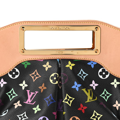 Louis Vuitton Monogram Multicolor Judy MM Black 8 of 10