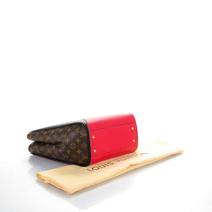 Louis Vuitton Calfskin Monogram Kimono Tote Poppy 4 of 7