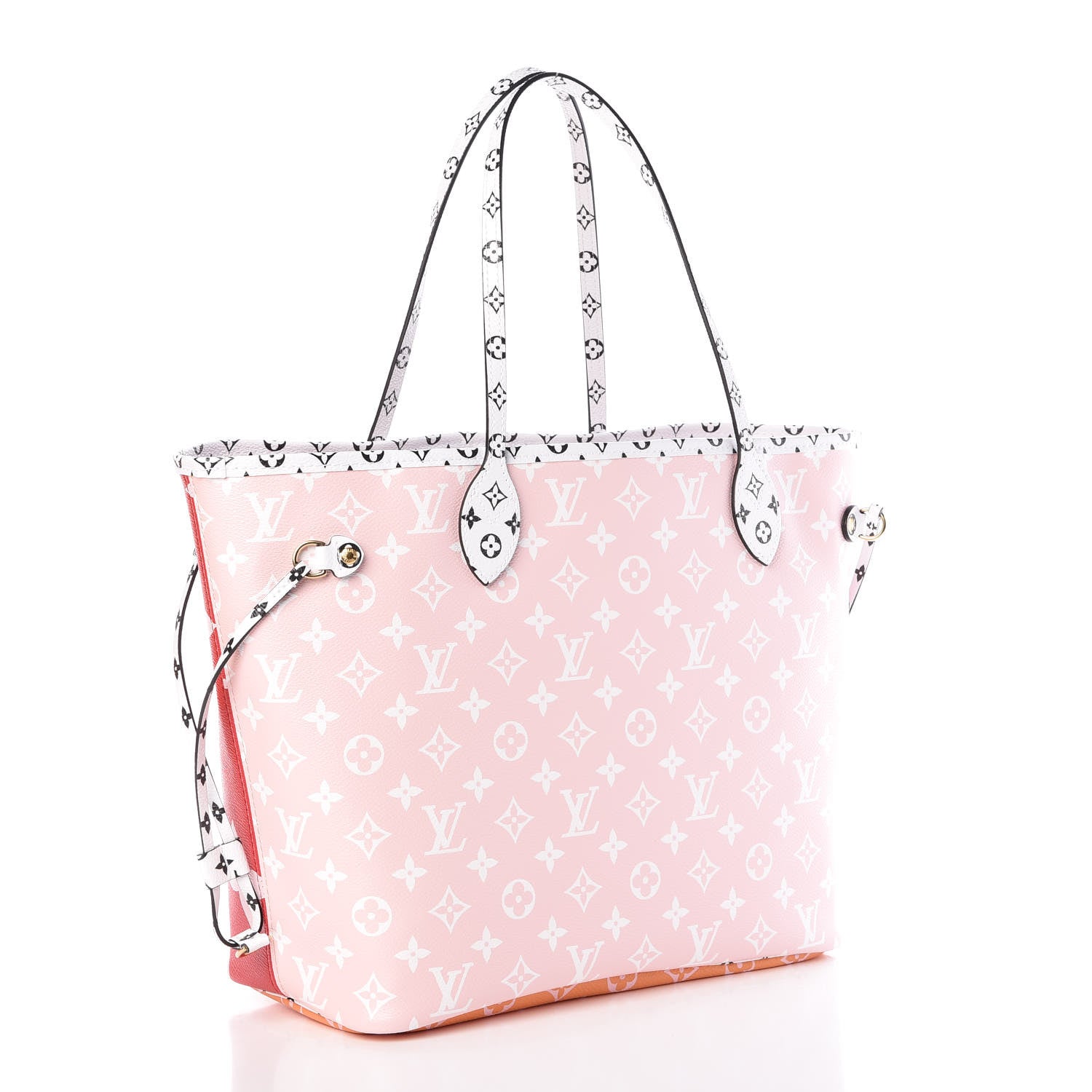 Louis Vuitton Monogram Giant Neverfull MM Rouge 4 of 11