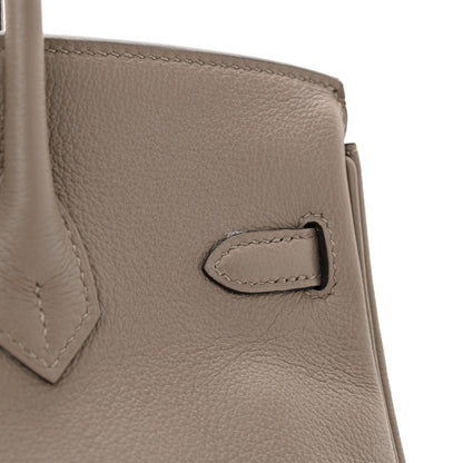 Hermes Taurillon Novillo Birkin 25 Gris Asphalte 11 of 12