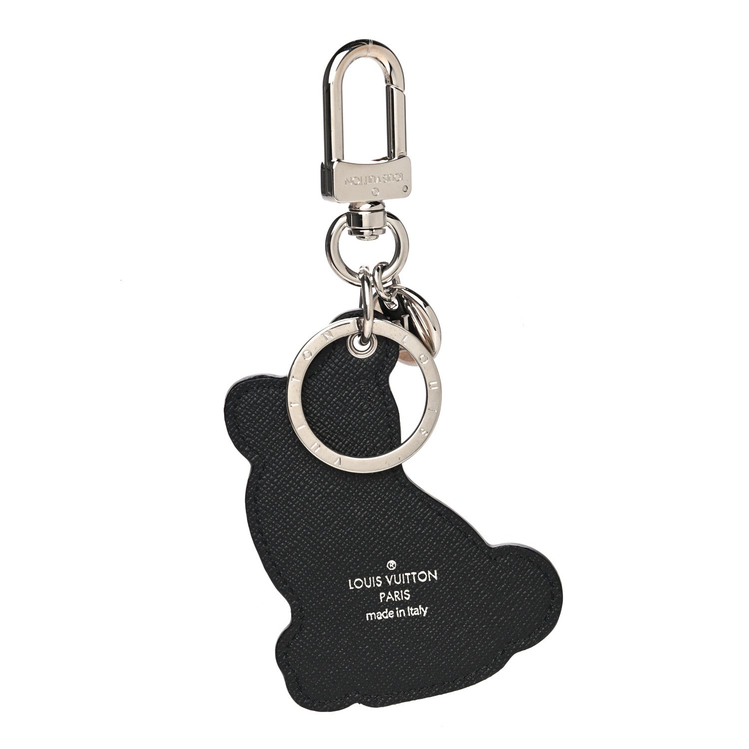 Louis Vuitton Calfskin Dog Bag Charm Key Holder 3 of 7