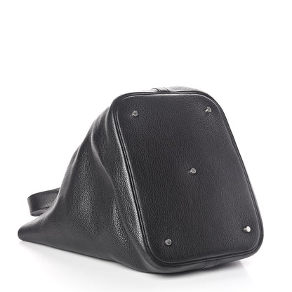 Hermes Taurillon Clemence Picotin Lock TGM Black 4 of 10