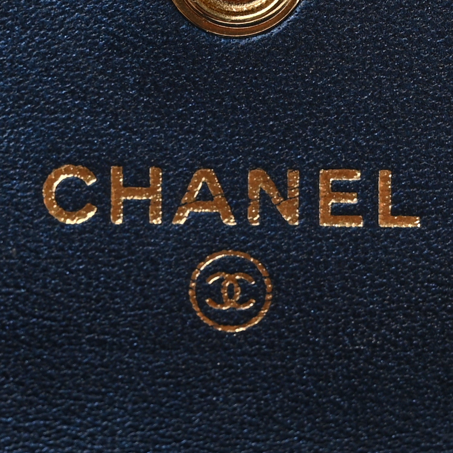 Chanel Metallic Lambskin Quilted Large Boy Gusset Flap Wallet Blue 6 of 11