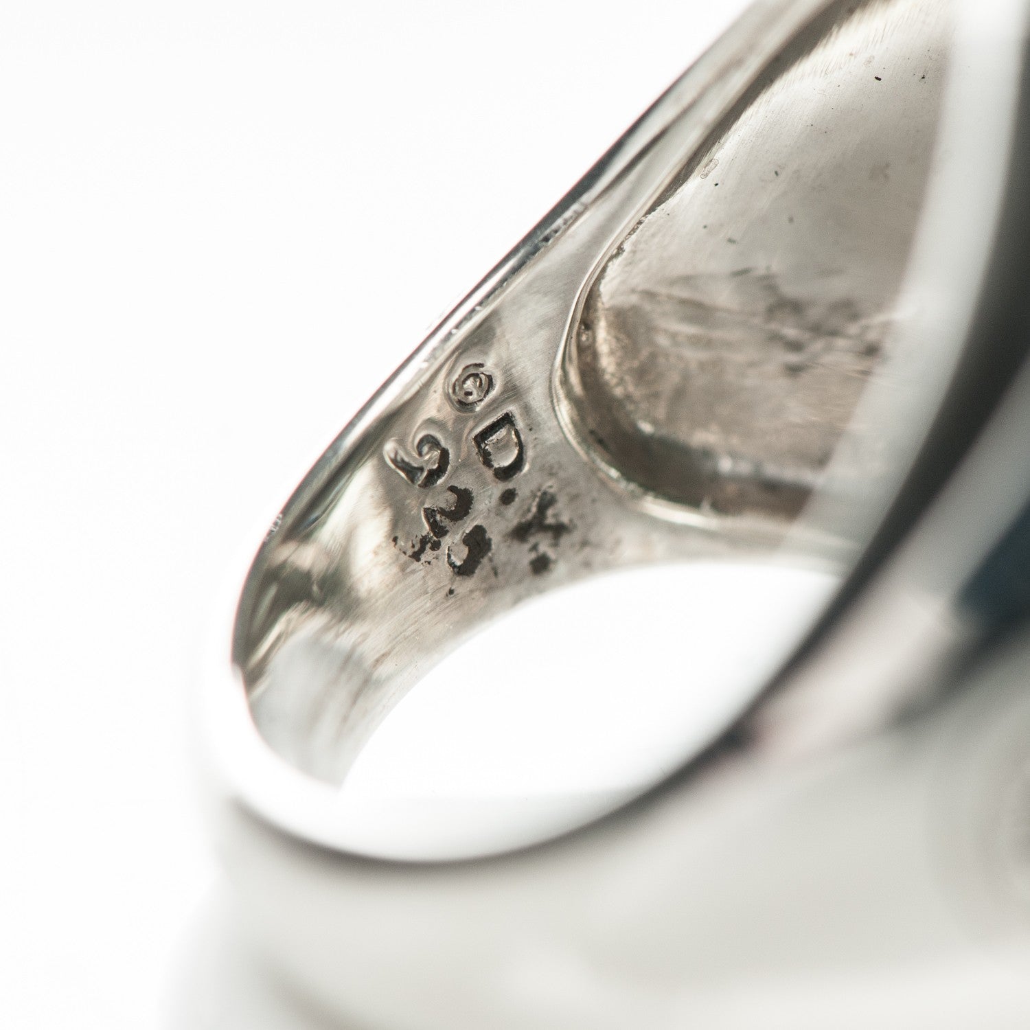 David Yurman Sterling Silver Diamond Prasiolite 17mm Albion Ring 52 6 5 of 5