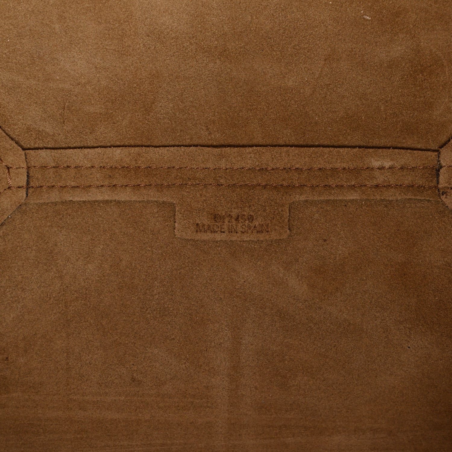 Loewe Shiny Calfskin Medium Puzzle Fold Tote Umber 6 of 10