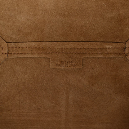 Loewe Shiny Calfskin Medium Puzzle Fold Tote Umber 6 of 10