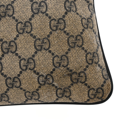 Gucci GG Plus Monogram Large Flat Messenger Bag Beige Blue 13 of 17
