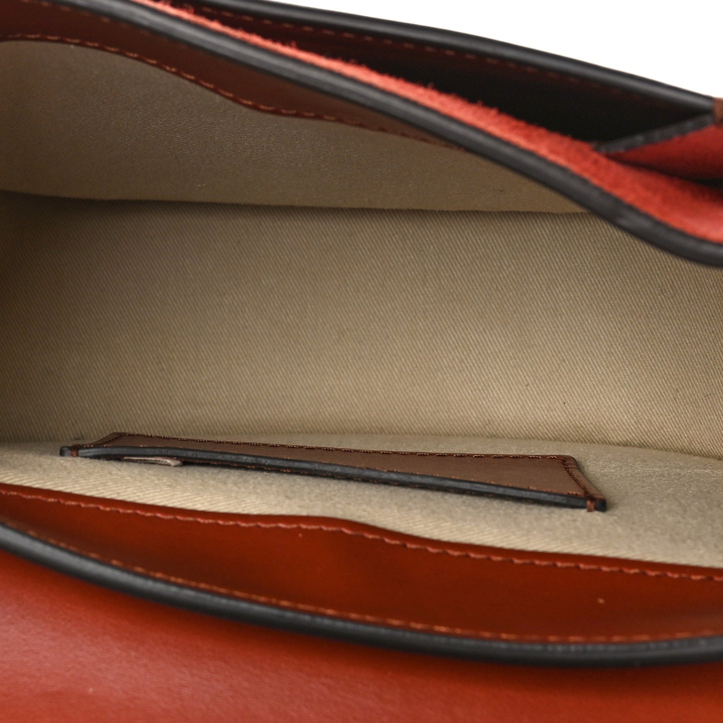 Calfskin Small Tess Bag Sepia Brown