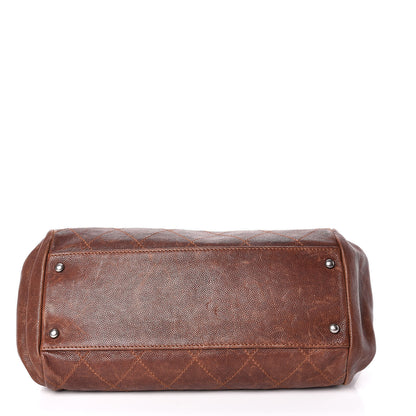 Chanel Caviar Small Outdoor Ligne Doctor Bag Brown 13 of 16