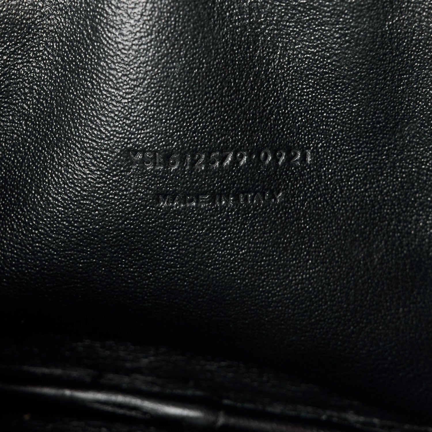 Saint Laurent Grain De Poudre Matelasse Monogram Mini Lou Camera Bag Dark Natural 7 of 11