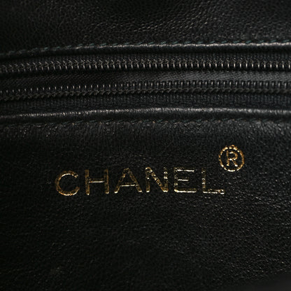 Chanel Lambskin Quilted CC Tassel Flap Black 5 of 10