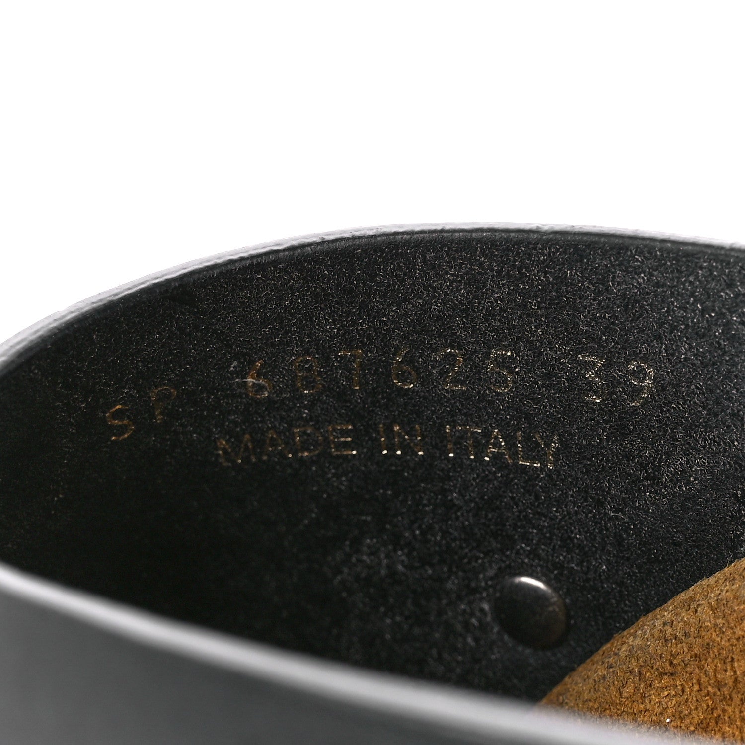 Saint Laurent Calfskin Buckle Jimmy Clog 39 Black 8 of 9