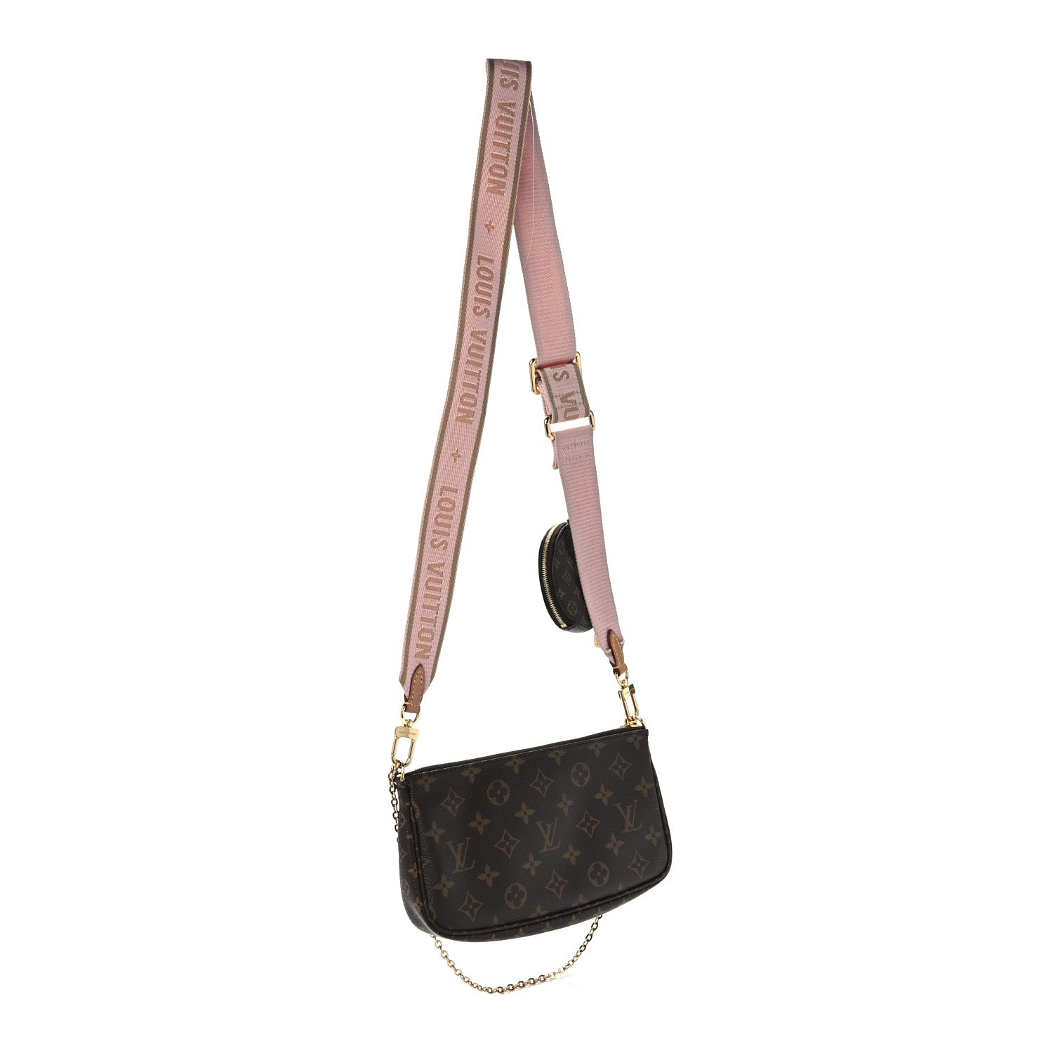 Louis Vuitton Monogram Multi Pochette Accessories Rose Clair 3 of 13