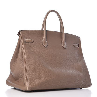 Hermes Togo Birkin 40 Etoupe 3 of 15