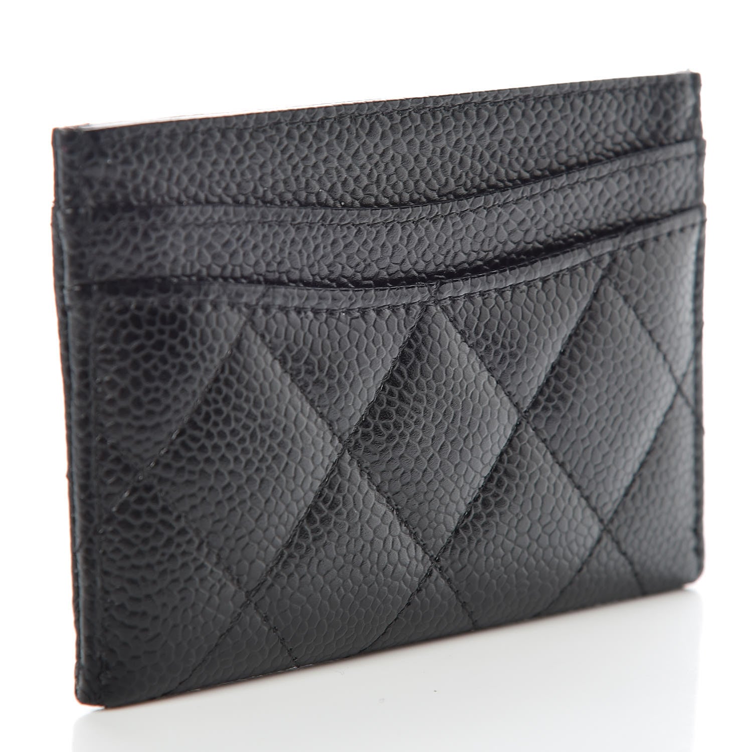 Chanel Caviar Quilted Card Holder Black 3 of 8