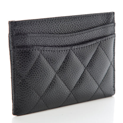 Chanel Caviar Quilted Card Holder Black 3 of 8