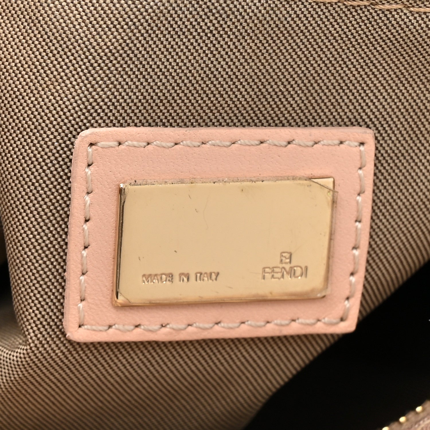Fendi Zucchino Vitello Forever Boston Cipria 6 of 18