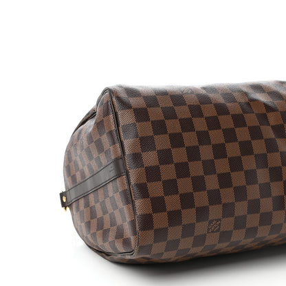 Louis Vuitton Damier Ebene Speedy Bandouliere 35 8 of 10