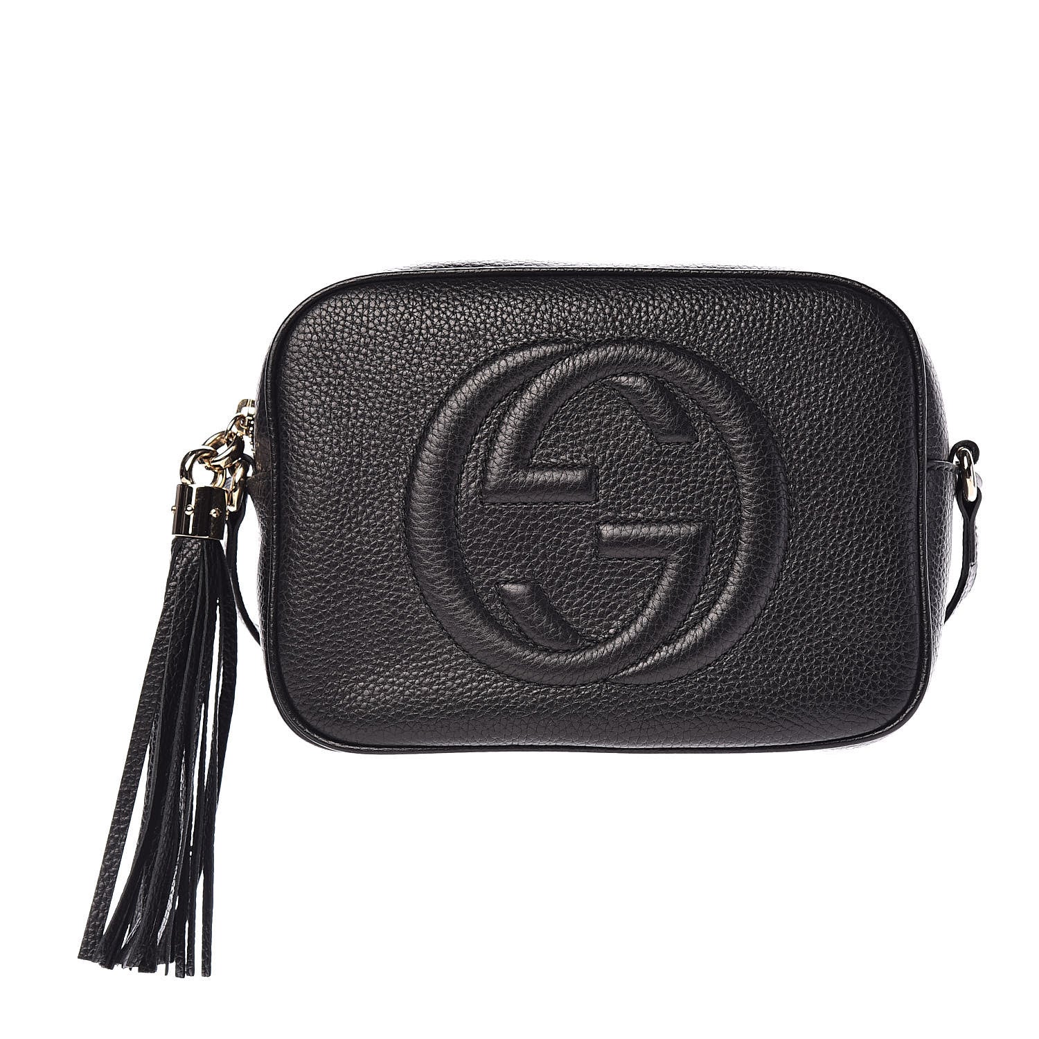 Gucci Pebbled Calfskin Small Soho Disco Bag Black 1 of 10