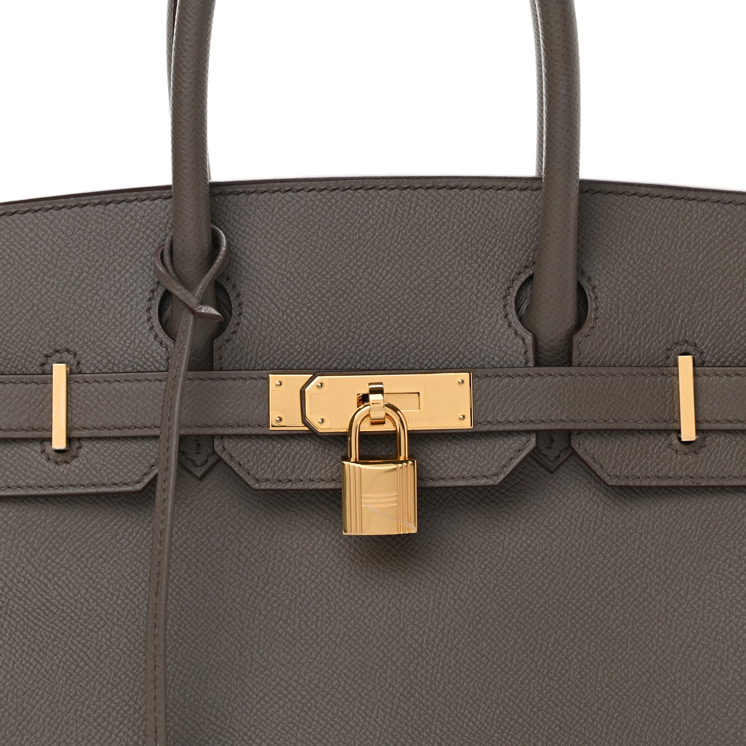 Hermes Epsom Birkin 30 Etain 8 of 10
