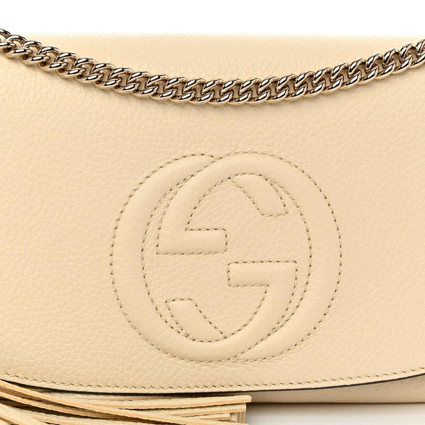 Cellarius Calfskin Medium Soho Flap Crossbody Ivoire